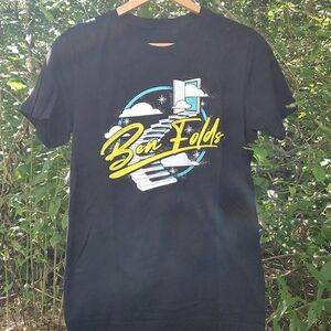 🎹 Ben Folds, SS Concert Tee, Unisex Medium, Black